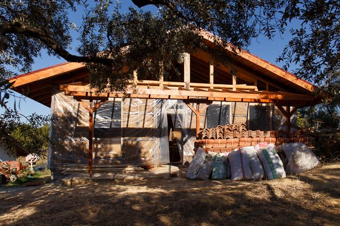 straw bale construction – Ionia Guest House